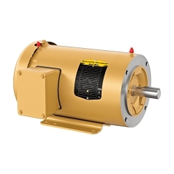 Baldor-Reliance CEM3558T Type 3530M Continuous Duty AC Motor, TEFC Enclosure, 2 hp, 208/230/460 V AC, 60 Hz, 3 Phase, 145TC Frame, 1755 rpm Speed, C-Face Foot Rigid Base Mount