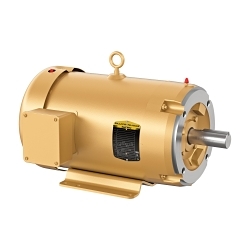Baldor-Reliance CEM3714T Type 3752M Continuous Duty AC Motor, TEFC Enclosure, 10 hp, 208/230/460 V AC, 60 Hz, 3 Phase, 215TC Frame, 1770 rpm Speed, C-Face Foot Rigid Base Mount