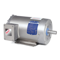 Baldor-Reliance CESWDM3546T Continuous Duty Type 3524M AC Motor, TENV Enclosure, 1 hp, 208/230/460 V AC, 60 Hz, 3 ph, 143TC Frame, 1760 rpm Speed, C-Face/Rigid Base Mount