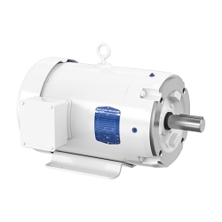 Baldor-Reliance CEWDM3709T Type 3728M Continuous Duty AC Motor, TEFC Enclosure, 7-1/2 hp, 208/230/460 V AC, 60 Hz, 3 ph Phase, 213TC Frame, 3520 rpm Speed, C-Face Foot Rigid Base Mount