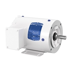 Baldor-Reliance CWDM3542 Type 3514M Continuous Duty AC Motor, TENV Enclosure, 3/4 hp, 208/230/460 V AC, 60 Hz, 3 Phase, 56C Frame, 1750 rpm Speed, C-Face Foot Rigid Base Mount