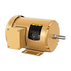 Baldor-Reliance EM3558 Type 3528M Continuous Duty AC Motor, TEFC Enclosure, 2 hp, 208/230/460 V AC, 60 Hz, 3 Phase, 56 Frame, 1755 rpm Speed, Foot Rigid Mount