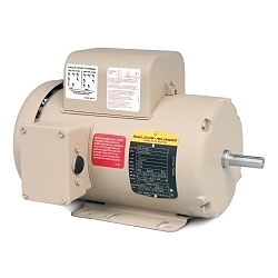 Baldor-Reliance FDL3514M Farm Duty Motor, TEFC Enclosure, 1.5 hp, 115/208/230 V AC, 60 Hz, 1 ph Phase, 56H Frame, 1725 rpm Speed, F1 Mount