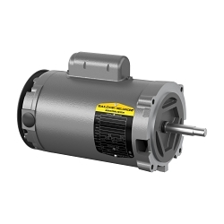 Baldor-Reliance JL1303A Continuous-Duty Type 3420L AC Motor, Open Enclosure, 0.5 hp, 115/230 V AC, 60 Hz, 1 ph Phase, 56J Frame, 3450 rpm Speed, C-Face Footed Mounting
