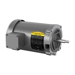 Baldor-Reliance JM3116 Continuous Duty Type 3424M AC Motor, Open Enclosure, 1 hp, 208/230/460 V AC, 60 Hz, 3 ph Phase, 56J Frame, 1725 rpm Speed, C-Face Footed Mount