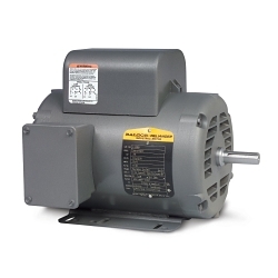 Baldor-Reliance L1322T General Purpose Motor, Open Enclosure, 2 hp, 115/208/230 V AC, 60 Hz, 1 ph Phase, 145T Frame, 1725 rpm Speed, F1 Mount