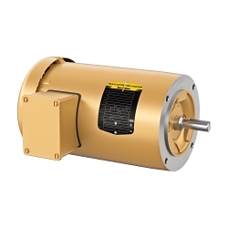 Baldor-Reliance Super-E® VEM3546 Type 3519M Continuous Duty AC Motor, Application Type: General Purpose AC Motors, Compressor Motors, Fan and Blower Motors, TEFC Enclosure, 1 hp, 208/230/460 V AC, 60 Hz, 3 Phase, 56C Frame, 1760 rpm Speed