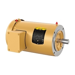 Baldor-Reliance Super-E® VEM3546T Type 3519M Continuous Duty AC Motor, TEFC Enclosure, 1 hp, 208/230/460 V AC, 60 Hz, 3 ph Phase, 143TC Frame, 1760 rpm Speed, C-Face/Footless/F1 Mount