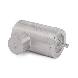 Baldor-Reliance VFSWDM3538-E Washdown Duty Motor, TENV Enclosure, 0.5 hp, 208/230/460 VAC, 60 Hz, 3 ph Phase, 56C Frame, 1770 rpm Speed, F1 Mount