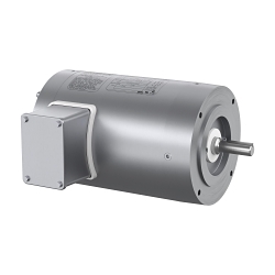 Baldor-Reliance VSSWDM3542 Type 3518M Continuous Duty AC Motor, TENV Enclosure, 3/4 hp, 208/230/460 V AC, 60 Hz, 3 Phase, 56C Frame, 1740 rpm Speed, C-Face Footless Mount