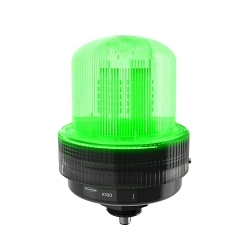 Banner Engineering K100PBLGBRQ K100 Beacon, 12 to 48 VDC, LED Lamp, Black, Polycarbonate Housing, CE Certified