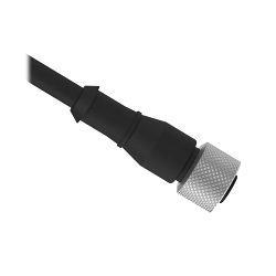 Banner Engineering MQDC2S-806 Single End Cordset, M12 x 1 Connector, 1.83 m L Cable