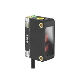 Banner Engineering Q20-2PLP-Q5 QS20-2 Compact Photoelectric Sensor, Rectangle Shape, 5000 mm, 0.6 ms Response, PNP Output