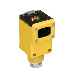 Banner Engineering Q45VR3LPQ Photoelectric Sensor, Rectangle Shape, 0.15 to 6 m, Red Laser Sensing Beam, 15 ms Response, Relay Output