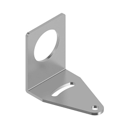 Banner Engineering SMB30A Right Angle Mounting Bracket, For Use With QS30, SM30, SMI30 and S30 Series Sensor, Stainless Steel