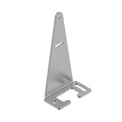 Banner Engineering SMBQS30LT Tall Right Angle Mounting Bracket, For Use With QS30 Sensors with Integral QDs, Stainless Steel