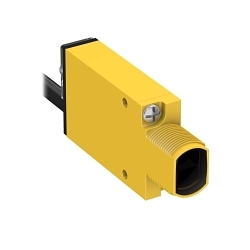 Banner Engineering Mini-Beam® SMU315W Rectangular Industry Standard Sensor, Proximity/Divergent, SPDT Relay Output, 24 to 240 V AC/DC