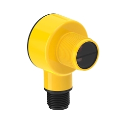 Banner Engineering T18-2VPLP-Q8 T18 Photoelectric Sensor, Barrel Shape, 6000 mm, Visible Red LED Sensing Beam, 1.5 ms Response, PNP Output