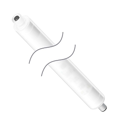Banner Engineering WLS27CWG-1130DSQ WLS27 Light Strip, LED Lamp, 12 to 30 V DC
