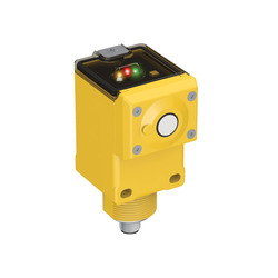 Banner Engineering Q45UBB63DACQ6 Versatile Ultrasonic Proximity Sensor, Time of Flight, NPN/PNP Output, 12 to 24 V DC