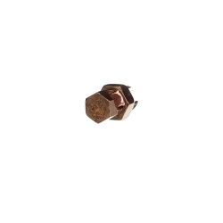 Blackburn® 10H Type H High Strength Split Bolt Connector, 4 to 1/0 AWG Solid/Stranded Copper Conductor, 3/4 x 1-19/32 in Bolt, Bronze Alloy