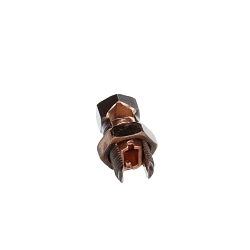 Blackburn® 40H Type H High Strength Split Bolt Connector, 1 AWG to 250 kcmil Solid/Stranded Copper Conductor, 1 x 2-5/32 in Bolt, Bronze Alloy