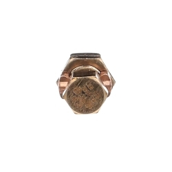 Blackburn® 4H Type H High Strength Split Bolt Connector, 8 to 4 AWG Solid Copper Conductor, 17/32 x 1-1/16 in Bolt, Bronze Alloy