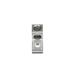 Blackburn® ADR11 Type ADR-ALCUL Dual-Rated Mechanical Lugs, 14 to 1/0 AWG Conductor Aluminum/Stranded Copper Conductor, 1/4 in Stud, 1 Bolt Holes