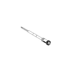 Brad® Mini-Change® Molex® 103000A01F060 130006 A-Size Single Ended Cordset, Straight Female x Pigtail Connector, 1.83 m L Cable, 3 Poles, Single Keyway