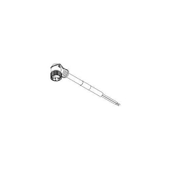 Brad® Mini-Change® 103001A01F060 130006 Cordset, 600 VAC/VDC, 90 deg Female x Single Ended Pigtail End Connection, 6 ft L, 16 AWG Conductor, PVC