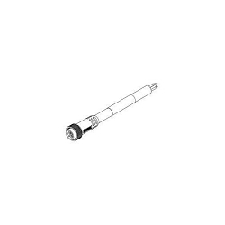 Brad® Mini-Change® 103002A01F060 130006 Cordset, 600 VAC/VDC, Straight Male x Single Ended (Pigtail) End Connection, 6 ft L, 16 AWG Conductor, PVC