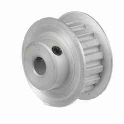 Browning® Gearbelt® 1054881 Type 2 Synchronous Timing Pulley With Flange, 1/4 to 3/8 in Bore, 0.999 in OD, 16 Grooves, 1.019 in Dia Pitch, 9/16 in W Face
