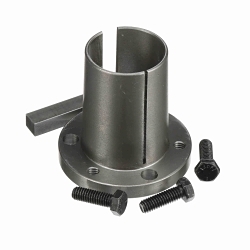 Browning® 1069707 Split Taper Bushing, 1-5/8 in Dia Bore, 1.793 in Small End/1.9375 in Large End Dia Barrel, 3 in Dia Flange, 2-15/16 in OAL, Sintered Steel