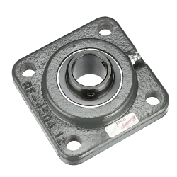 Browning® 767623 VF4S 200 Normal Duty Non-Expansion Round/Straight Bore Flange Mount Ball Bearing Unit, 1 in Dia Bore, 2-3/4 in L Bolt Center-to-Center, 4-Bolt Flange Mount, 3-3/4 in OAL/Dia