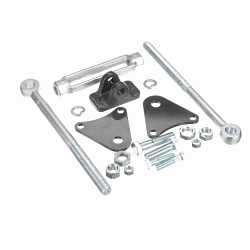 Browning® PE9105 Torque Arm Kit, For Use With TorqTaper® Plus 5:1/9:1/15:1/25:1/35:1 Ratio, 207 SMTP/SMFP Shaft Mounted AGMA Reducer, 27 to 33 in L Torque Arm, 0.44 in Bolt