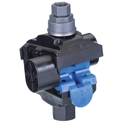 BUCHANAN B-TAP® BTC500-14 Insulation-Piercing Piercing Insulated Tap Connector, 4/0 AWG to 500 kcmil Main, 1/0 AWG to 350 kcmil Tap Solid/Stranded Conductor