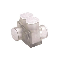 BURNDY® UNITAP™ BITO250 2-Sided Entry Multi-Tap Connector, 10 AWG to 250 kcmil Conductor, Aluminum/Copper Stranded Conductor, Aluminum