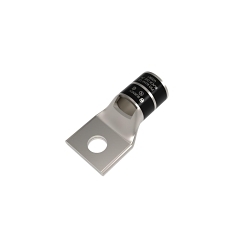BURNDY® HYLUG™ YA39L YA-L 1-Hole Compression Lug With Inspection Window, 750 kcmil Stranded Copper Conductor, Die Code: 24, 5/8 in Stud, Copper