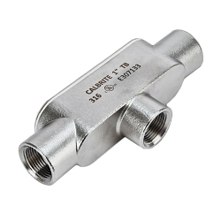 3/4 in SS316 Type TB Conduit Body, Stainless Steel