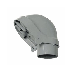 CANTEX® PVC112HEAD Mast Head Service Entrance Cap, 1-1/2 in Trade, For Use With SCH 40/80 PVC Conduit, PVC