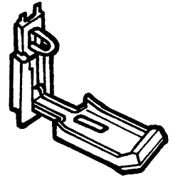 Carlon® Circuit Safe® NPL1S Non-Metallic Quick-Release Latch Kit, For Use With Circuit Safe® NJ and NC Series External Hinge Enclosure, Polycarbonate