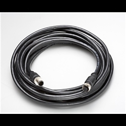 Cognex CKR-200-CBL-EXT Extension Cable, 5 m L Cable, For Use With DataMan 260/300/360/370/470 Series ID readers, PVC, Black