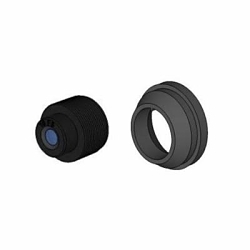 Cognex DM300-LENS-10LL DataMan S-Mount Lens With Locking, 10.3 mm M12, For Use With DataMan 300 Series Barcode Reader