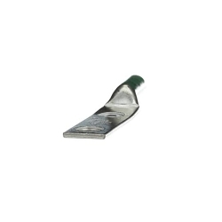 Color-Keyed® 54857BE 54800 2-Hole Non-Insulated Compression Lug, 1 AWG Copper Conductor, Die Code: 37, 1/2 in Stud, Copper