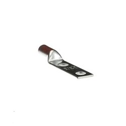 Color-Keyed® 54864BE 54800 2-Hole Non-Insulated Compression Lug, 3/0 AWG Copper Conductor, Die Code: 50, 1/2 in Stud, Copper