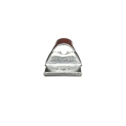 Color-Keyed® 58171 58100 1-Hole Non-Insulated Compression Lug With Peep Hole, 300 kcmil Copper Conductor, Die Code: 71, 1/2 in Stud, Copper