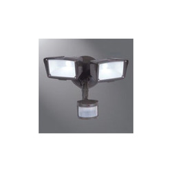 Utility MST27920LES MST Motion Activated Twin Head Motion Sensor Security Floodlight,) LED Lamp, 120 VAC, Aluminum Housing