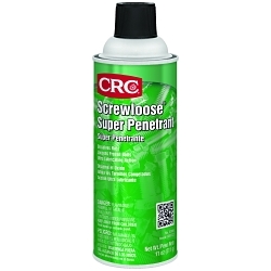 CRC® 03060 Screwloose® Flammable Super Penetrant, 16 oz Aerosol Can, Liquid, Light Amber, 0.79