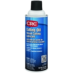 CRC® 14050 All Purpose Flammable Non-Drying Sulfur Free Thread Cutting Oil Lubricant, 16 oz Aerosol Can, Faint Petroleum, Liquid, Brown