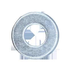 Cully™ 40325J Flat Cut Washer, 1/4 in Nominal, 0.296 in ID x 0.64 in OD, 0.08 in THK, Steel